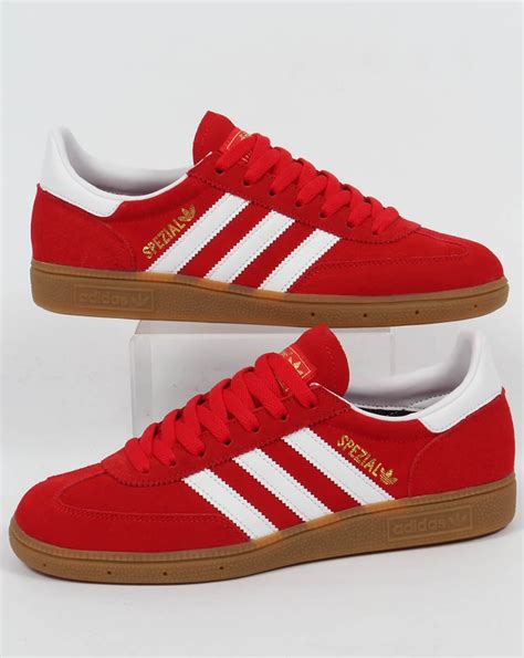 adidas spezial red white|Adidas handball spezials red.